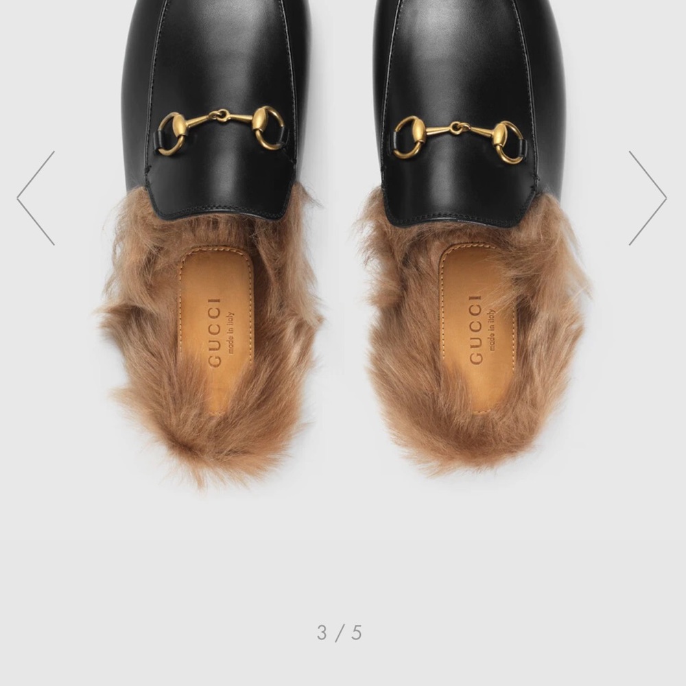 Gucci 2015 Re-Edition Women's Princetown Shoes - Size 7 - Excellent Condition